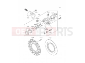 KAWASAKI 1998 Rear Brake