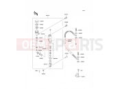 KAWASAKI 1999 Rear Master Cylinder