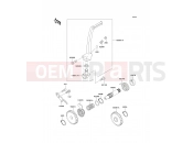 KAWASAKI 1999 Kickstarter Mechanism