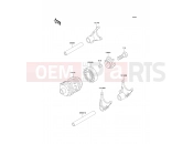 KAWASAKI 1999 Gear Change Drum/Shift Fork(s)