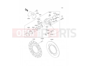 KAWASAKI 1999 Rear Brake
