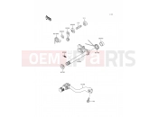 KAWASAKI 2000 Gear Change Mechanism