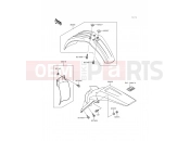KAWASAKI 2000 Fenders