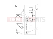 KAWASAKI 2000 Rear Master Cylinder