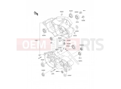 KAWASAKI 2000 Crankcase