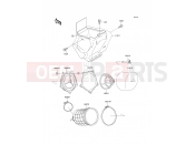 KAWASAKI 2000 Air Cleaner