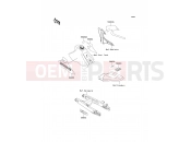 KAWASAKI 2000 Labels