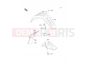 KAWASAKI 2001 Fenders