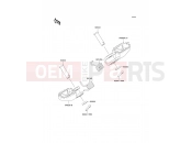 KAWASAKI 2001 Footrests