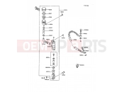 KAWASAKI 1988 Rear Master Cylinder