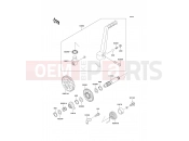 KAWASAKI 2004 Kickstarter Mechanism