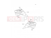 KAWASAKI 2004 Decals