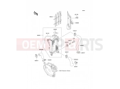 KAWASAKI 2004 Radiator