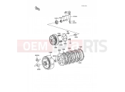 KAWASAKI 1986 Clutch