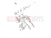 KAWASAKI 1986 Swingarm