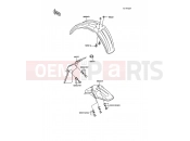 KAWASAKI 1986 Fenders