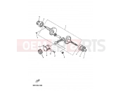 YAMAHA YN50 OVETTO (5RNR) 2003 CRANKSHAFT & PISTON