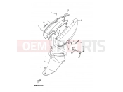 YAMAHA YN50 OVETTO (5RNR) 2003 SIDE COVER