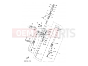 YAMAHA YN50 OVETTO (5RNR) 2003 FRONT FORK