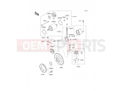 KAWASAKI 2000 Starter Motor