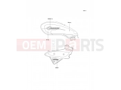 KAWASAKI 2000 Decals(Ebony/Gray)