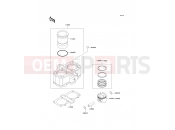 KAWASAKI ER-5 (ER500-A4) Cylinder/Piston(s)