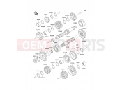 KAWASAKI ER-5 (ER500-A4) Transmission