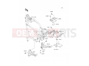 KAWASAKI ER-5 (ER500-A4) Electro Bracket