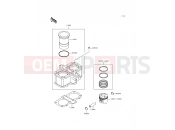 KAWASAKI ER-5 (ER500-B4) Cylinder/Piston(s)