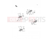 KAWASAKI ER-5 (ER500-B4) Footrests