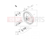 KAWASAKI ER-5 (ER500-B4) Front Hub