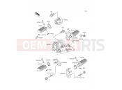 KAWASAKI 2000 Footrests