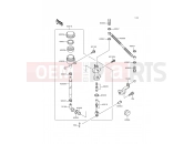 KAWASAKI 2000 Rear Master Cylinder