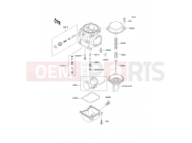 KAWASAKI GPZ500S (EX500-E7) Carburetor Parts