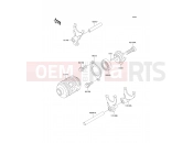 KAWASAKI 2000 Gear Change Drum/Shift Fork(s)