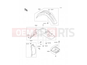 KAWASAKI 2000 Fenders