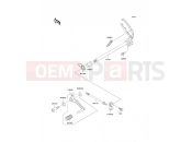 KAWASAKI 2000 Gear Change Mechanism