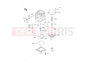 KAWASAKI 2000 Carburetor Parts