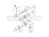 KAWASAKI 2000 Starter Motor