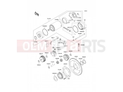 KAWASAKI 2000 Starter Motor