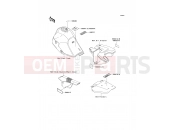 KAWASAKI 2000 Labels