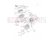 KAWASAKI VN1500 CLASSIC Fi (VN1500-N1H) Cylinder Head