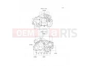 KAWASAKI VN1500 CLASSIC Fi (VN1500-N1H) Crankcase Bolt Pattern