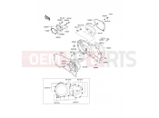 KAWASAKI VN1500 CLASSIC Fi (VN1500-N1H) Right Engine Cover(s)