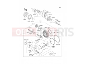 KAWASAKI VN1500 CLASSIC Fi (VN1500-N1H) Drive Shaft/Final Gear