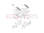KAWASAKI VN1500 CLASSIC Fi (VN1500-N1H) Footrests
