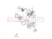 YAMAHA YN100 OVETTO 100 (5KKK) 2003 CRANKCASE