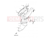 YAMAHA YN100 OVETTO 100 (5KKK) 2003 SIDE COVER