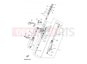 YAMAHA YN100 OVETTO 100 (5KKK) 2003 FRONT FORK
