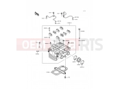 KAWASAKI 2000 Cylinder Head